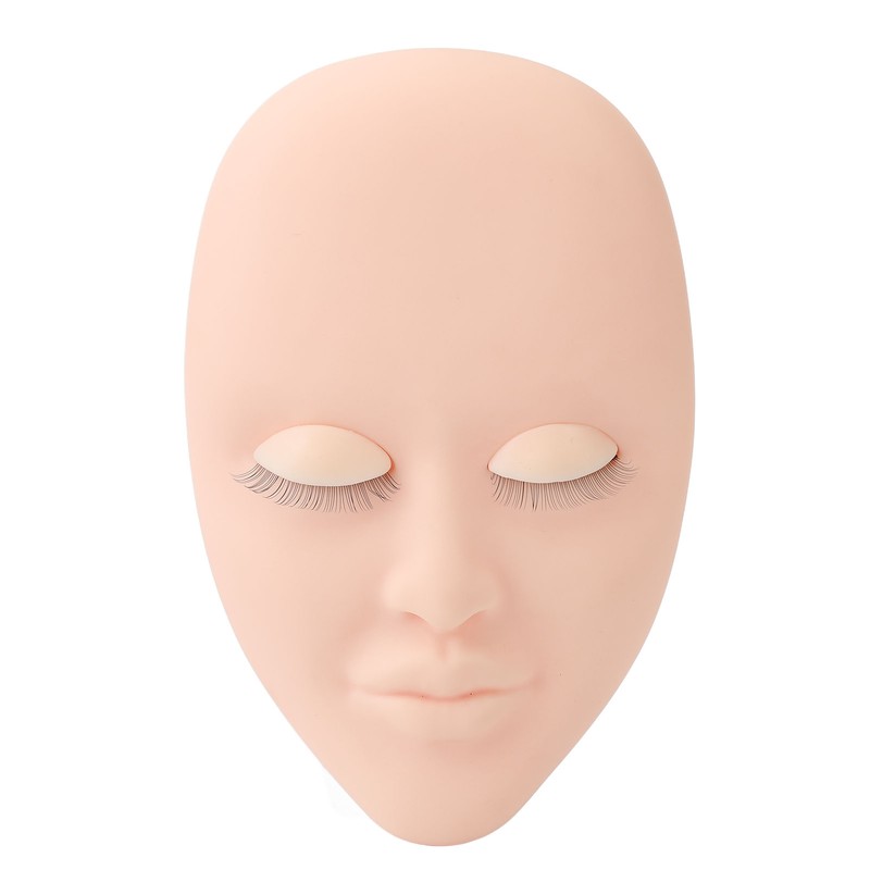 3pcs Lash Mannequin Head Eyelash Extension Practice Doll Head with