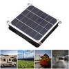 Solar Panel Powered Fan Kit 20W Monocrystalline Solar Panel Exhaust