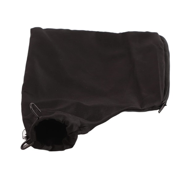 Table Saw Dust Collector Bag with Zipper, Black Miter Saw