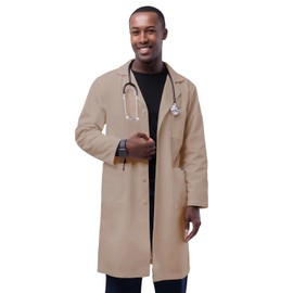 Adar Uniforms Unisex Universal Classic 39" Lab Coat - 803 - Khaki - 44