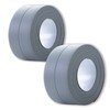 2 Pack Caulk Strip, 1.5" x 10.5Ft PVC Self Adhesive