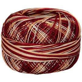 Lizbeth Size 80 HH80169 HH80 Cotton Thread 184 Yds 10G, Autumn Apple Pie