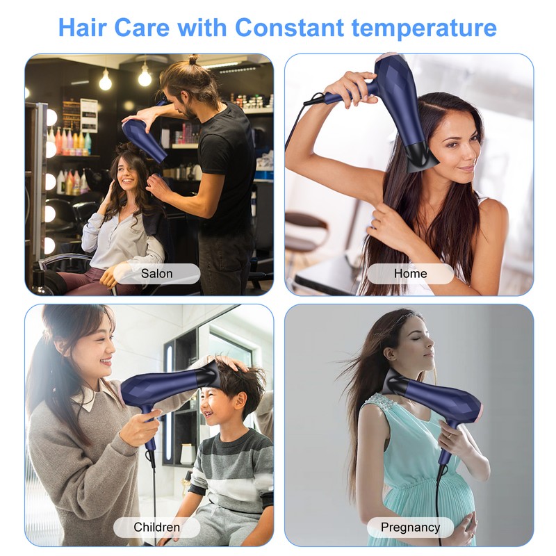 Pretfy Professional Hair Dryer Blow Dryer 2 Speed and 3