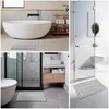 VSUSN Non-Slip Bath Mat, Soft Bath Mat, Absorbent Bathroom Rug,