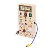 Lights Switch Board Toy Wooden Puzzle Early Education Fine Motor