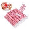 noved 300pzs Lip Brush Desechable Para Pestañas Microblading Labio