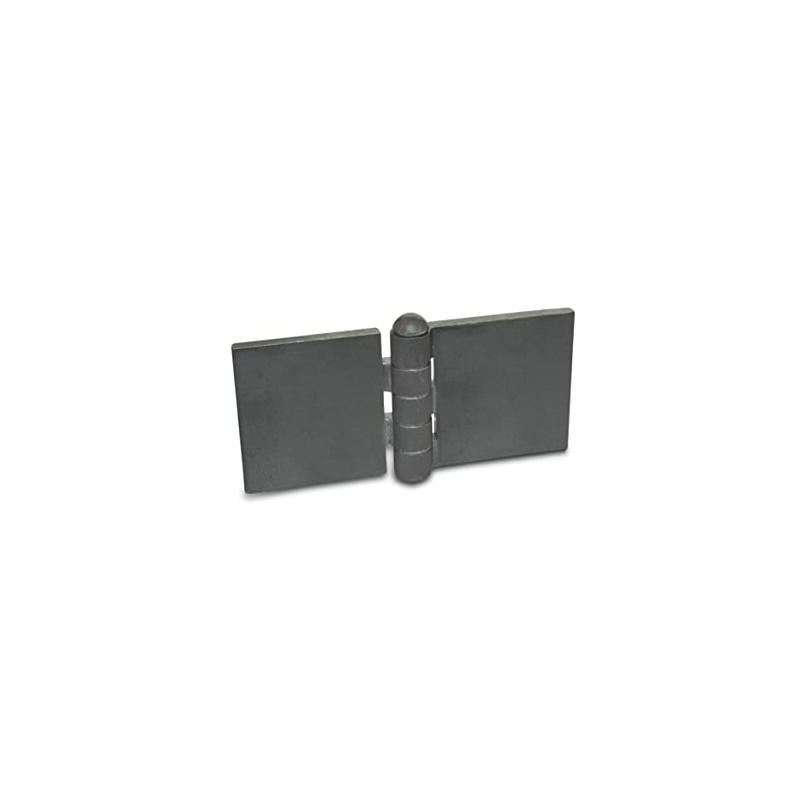 Ganter Normelemente | Weld-On Hinge - GN 1366-ST-120-60-A-BL | Steel