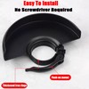 Angle Grinder Guard, 6.45 Inch, with Adjustable Flange Wrench, Adjustable