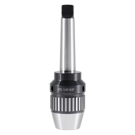 CanCNC Tooling Solutions 1/16–5/8" MT3 Precision Keyless Drill Chuck, Heavy-Duty with Integrated Shank and Titanium Jaws, 0537-5803