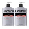 Lubriderm Men 3 en 1 Crema corporal 400ml 2 PACK