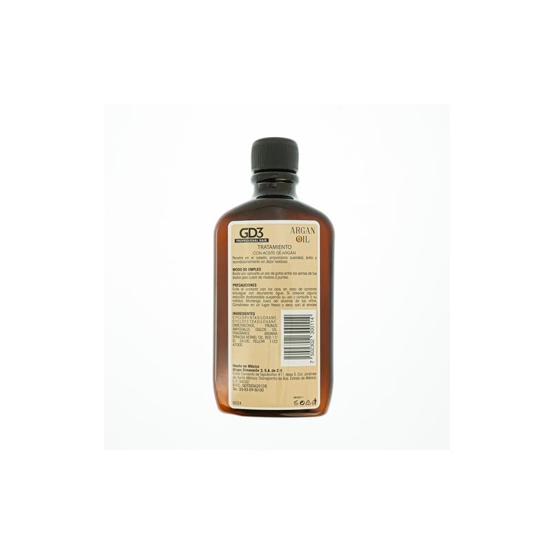 GD3 Tratamiento con Aceite de Argán 240 ml