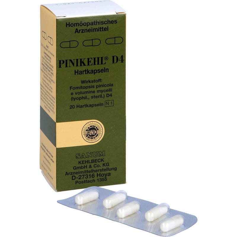 Pine Throat Capsules D 4