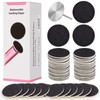 Difenni Sanding Paper Discs with Metal Nail Drill Bit Pedicure