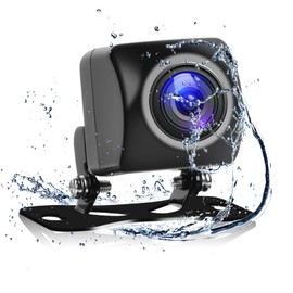 Podofo Backup/Front View Camera, Night Vision Waterproof Reverse Camera,720P AHD Ultra Metal Housing 158° Wide View Angel Rear View Camera Kit Universal for Cars, Trucks, RV, SUV, Van, Pickup, 12V