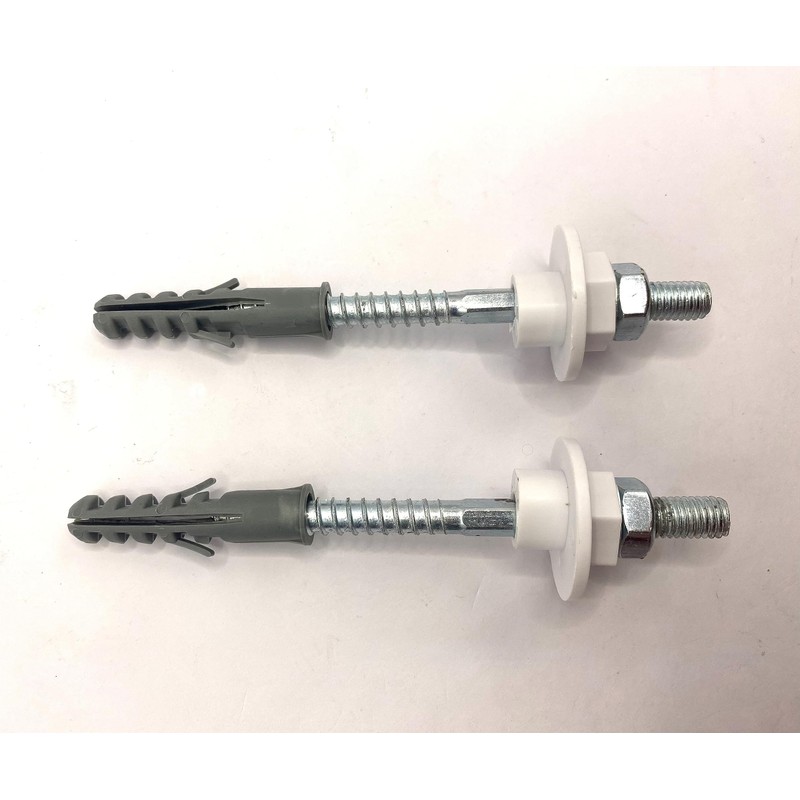 Greened House 120mm/140mm Wall Mounted Sink Fixing Kit Screws Nuts