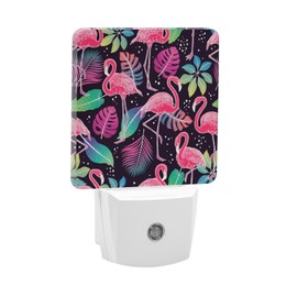 Plug in Night Light with Dusk to Dawn Sensor, Smart LED Night Light for Bedroom Bathroom Hallway Kitchen Stairs, Soft Warm Glow, Energy Efficient Compact Nightlight for Kids Adults-crowned crane