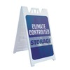 Climate Controlled Storage 24" x 36" Double Sided A-Frame Sidewalk