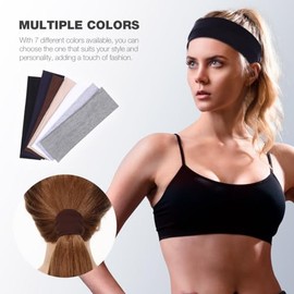 Beavorty 7 Piezas Diadema De Yoga Banda Para El Sudor Diademas Deportivas Para Mujer Y Hombre Bandas Para La Cabeza Elásticas Para Correr Fitness Y En