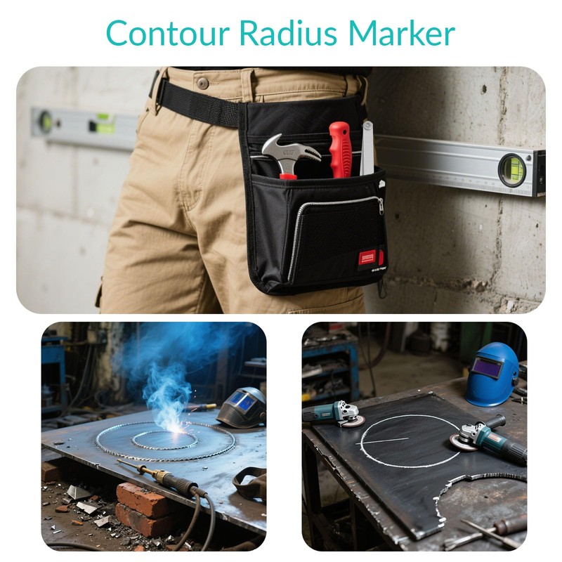 ZGTools Contour Radius Marker - Up to 40" Radius, Aluminum