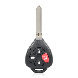 MACHSWON Car Keyless Remote Flip Key Fob for Toyota Corolla 2010-2012 Chip 67 Black 314Mhz GQ4-29T