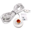1pcs White Hanging Light Cord E27 Light Bulb Socket to