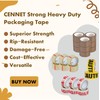 Cennet Packing Tape for Parcel and Boxes- Strong Rolls of
