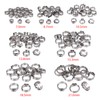Single Ear Hose Clamp Crimper Hose Clamps 130 Pieces 6-21