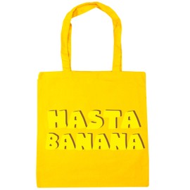 Hippowarehouse Hasta banana Tote Shopping Gym Beach Bag 42cm x38cm, 10 litres
