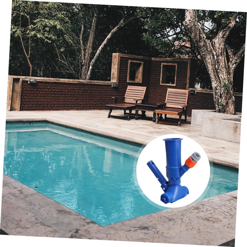 KONTONTY Pool Cleaning Tool Vacuum Suction Head Easy Assembly Bottom