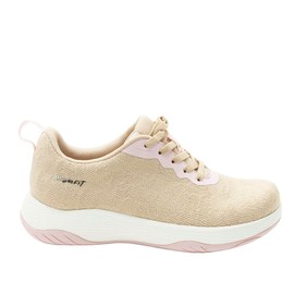 Alegria Women In8 Sneakers Muted Beige Wide Toe Box Natural Toe Shape Supportive Athletic Shoes 8 M US