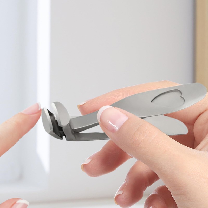 Senior Toenail Clippers | Large Nail Cutter with Angled Head