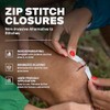 SurviveX Zip Stitch Wound Closure Strips - Repair Wounds Without