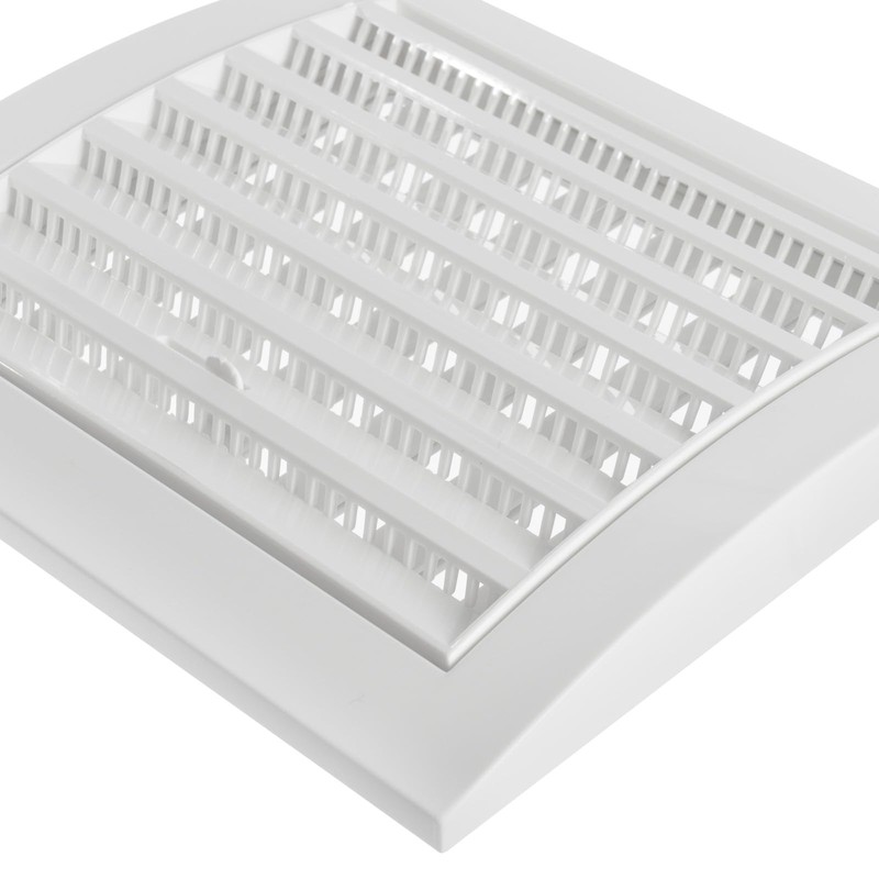 Repa Market White Adjustable Ventilation Grill - Louvered Air Vent