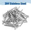 ANCHOREASE #8×5/8″ Wood Screw 350Pcs, 304 Stainless Steel Screws, Flat