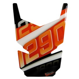BIKE-label Tank Pad Orange Stripes Tank Protection Compatible with KTM 1290 Super Duke GT 502544VA