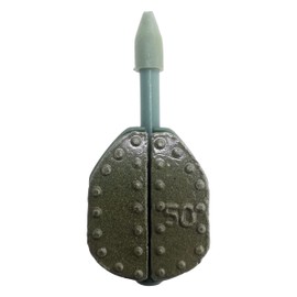 FLADEN Fishing - 10 x FEEDERS - ANTI ROLL Feeders Bulk Packs Standard 30g and Large 50g - Great For Use With a Wide Range of Groundbaits (10 x 50g Feeders)