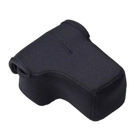LensCoat BodyBag Compact with Lens neoprene protection camera body bag case (Black)