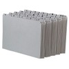 Pendaflex A-Z Top Tab Recycled Gray Pressboard 1/5-Tab File Guides,