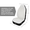 SEANATIVE American Flag Car Seat Cover Full Set Polyester Automotive