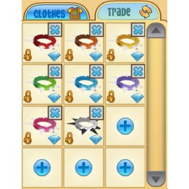 Animal Jam Classic "Spectacular Tattered Spiked Collar" 8-Item Bundle (Read D.)