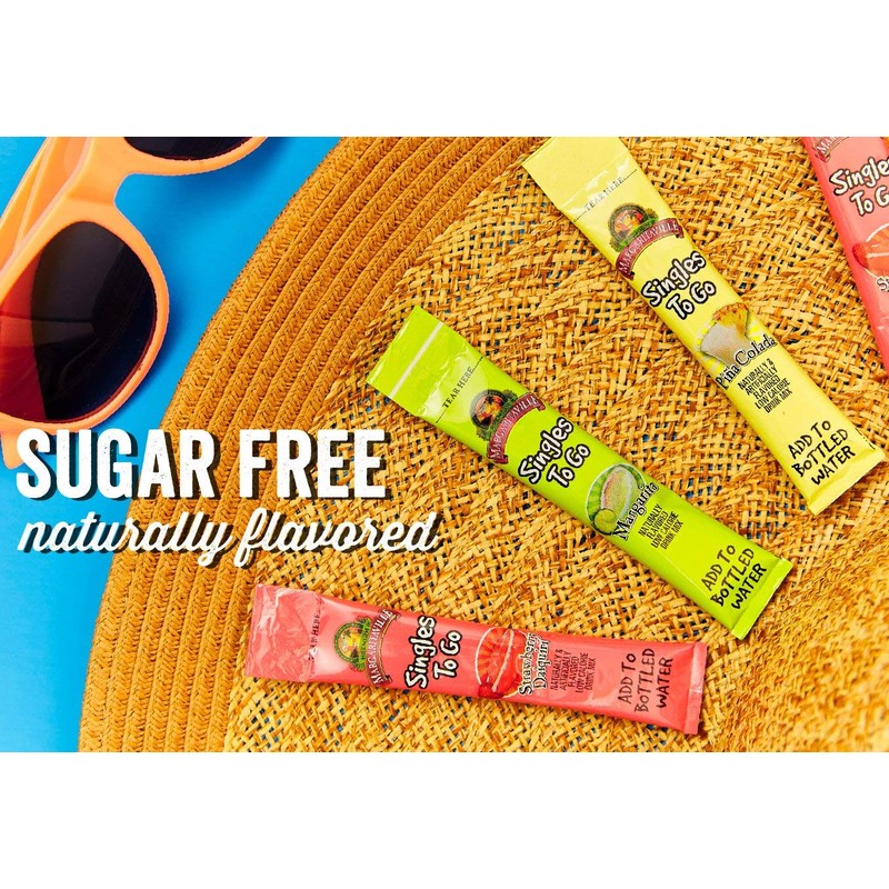 Margaritaville Singles To Go Water Drink Mix - Margarita Flavored,