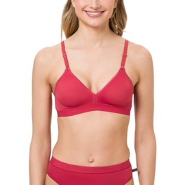 BeeDees Microfun N Women's Soft Bra, darkred, 85C