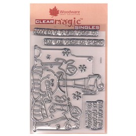 Francoise Collection - Clear Magic Stamps - Top Hat Snowman