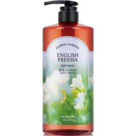 On The Body 온더바디 플로럴 가든 바디워시 프리지아향 950g On The Body Floral Garden Body Wash Freesia Scent 950g
