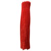 100pcs Pipe Cleaners, Chenille Stems for DIY (Red)