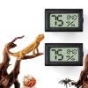 BSRESIN 2PCS Reptile Thermometer Hygrometer for