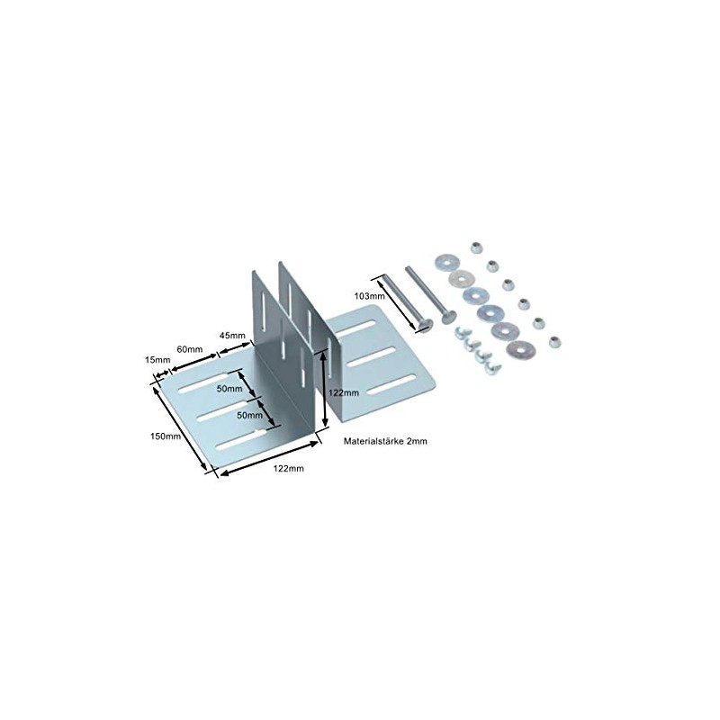 Daken Blackit 1 Drawbar Box 550 x 250 x 295