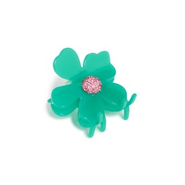 Lele Sadoughi Women's Lily Claw Clip, Turquoise Sea, Green, One Size