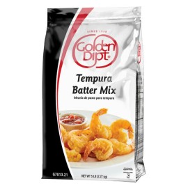 Golden Dipt Tempura Batter with Rice Flour 5 lb. - 5 lb. Tempura Batter with Rice Flour