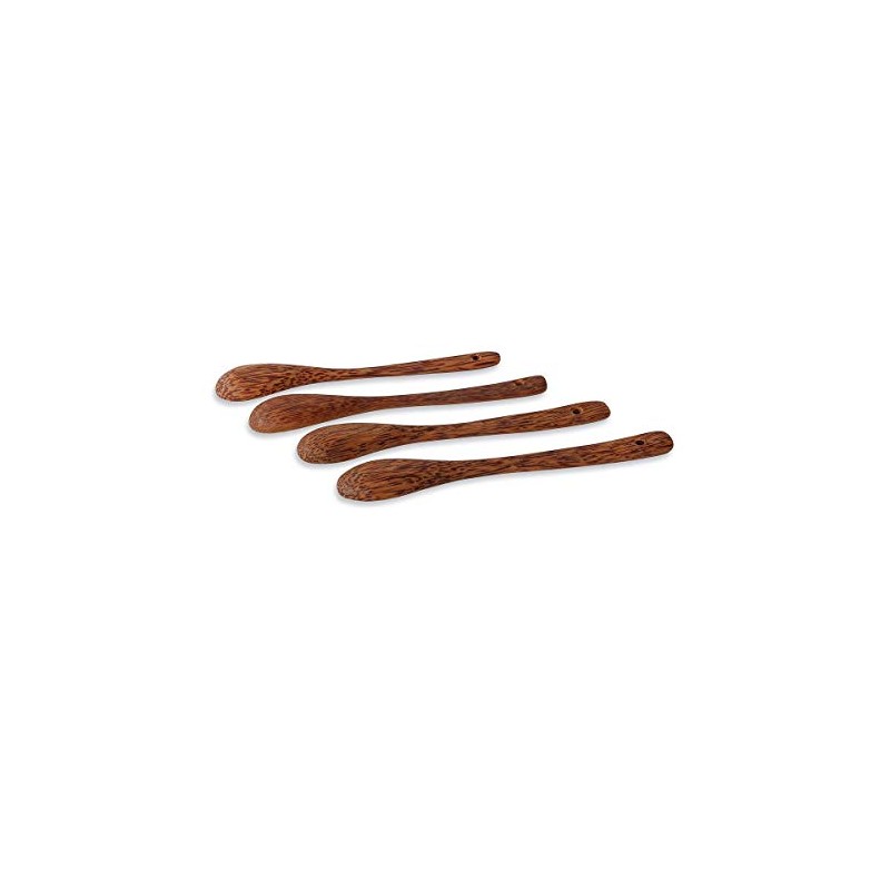 Tatonka Spoon Set of 4 Spoons, Transparent, Plain